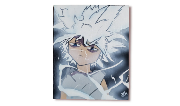 Killua Zoldyck God speed Painting