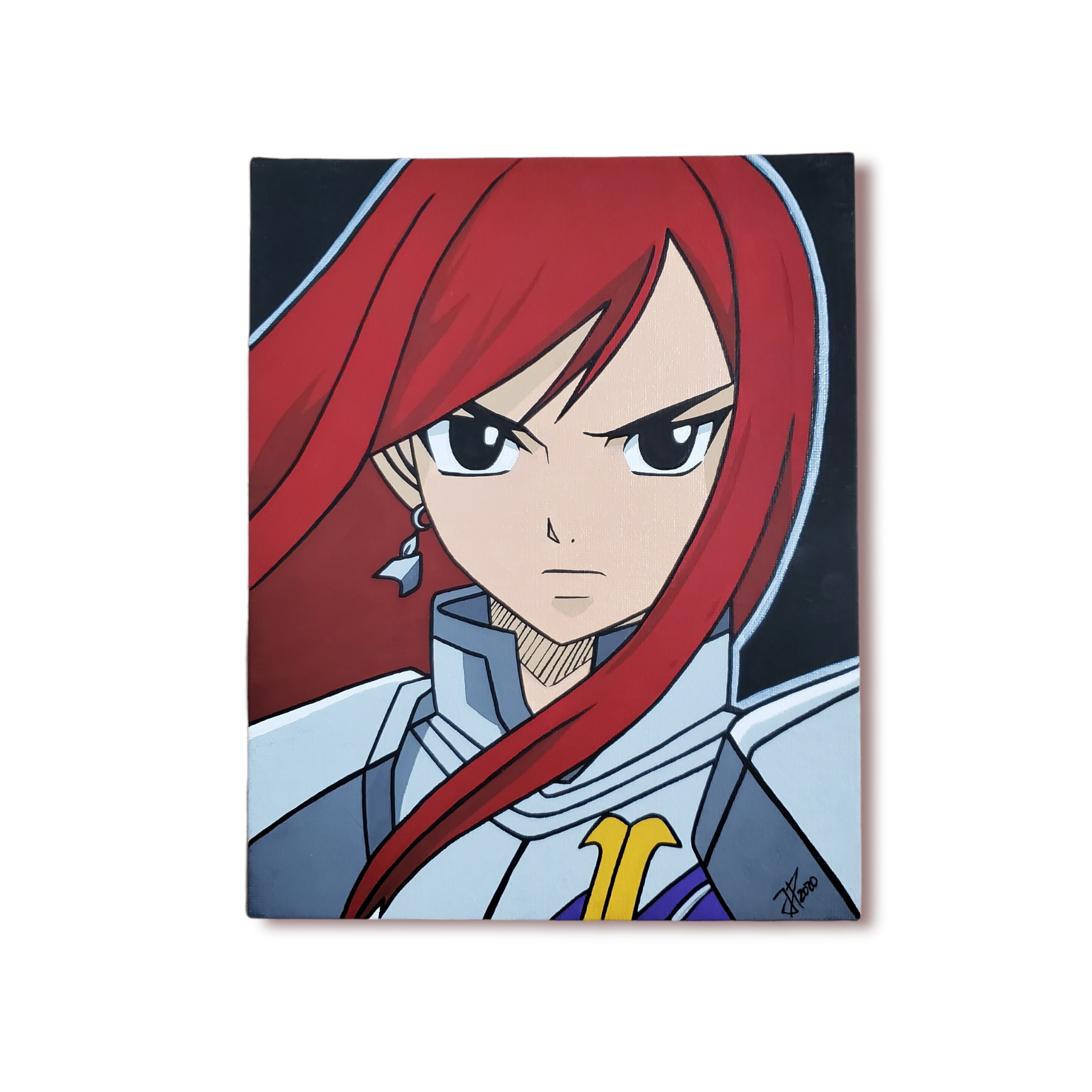 Red Haired Anime Character from Fairy Tail
