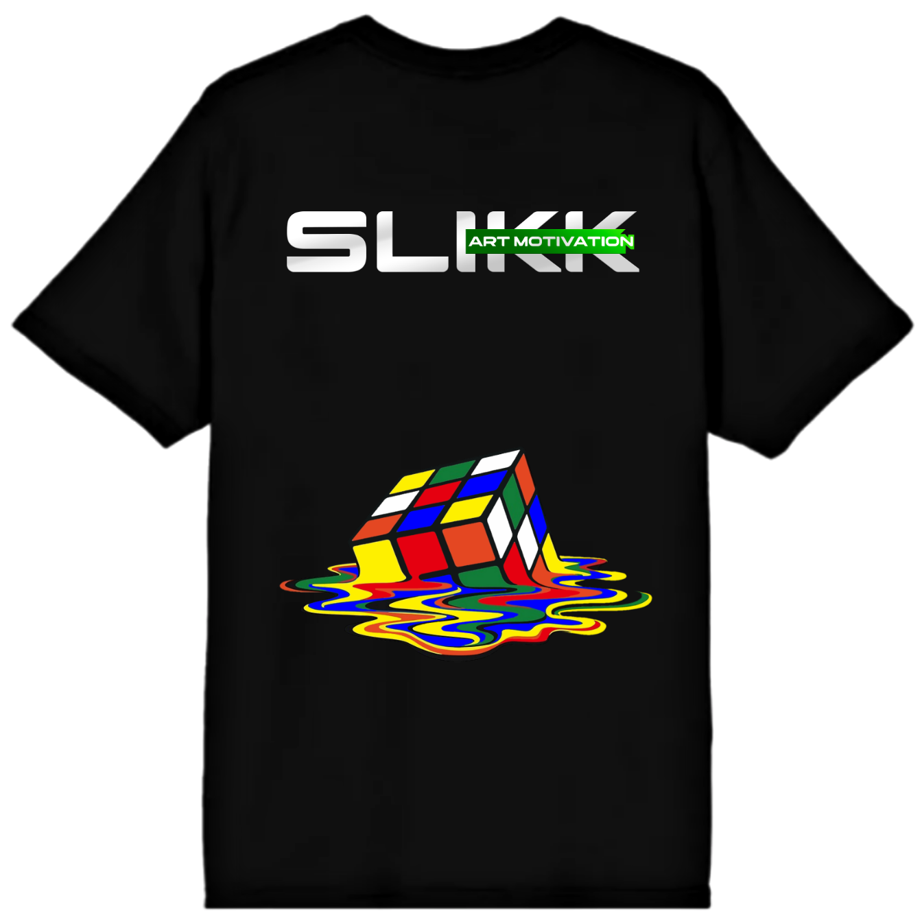 Slikk Art Melting Cubic Tee