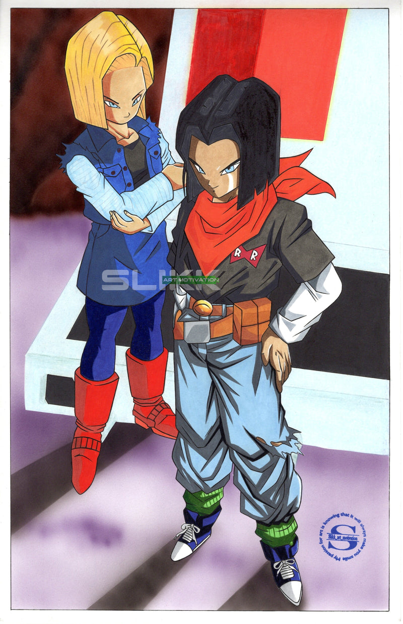 Android 18 And 17