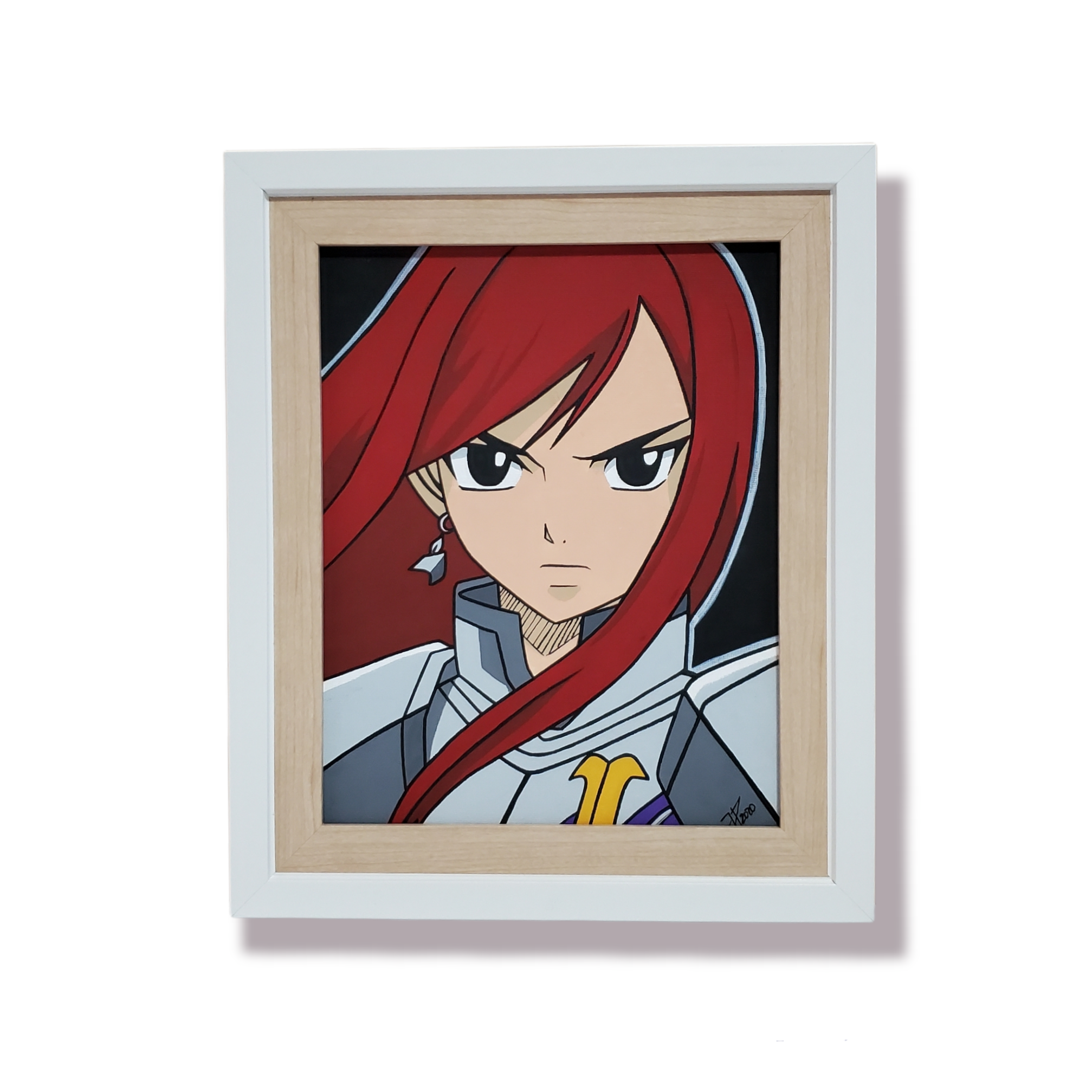 Red Haired Anime Character from Fairy Tail