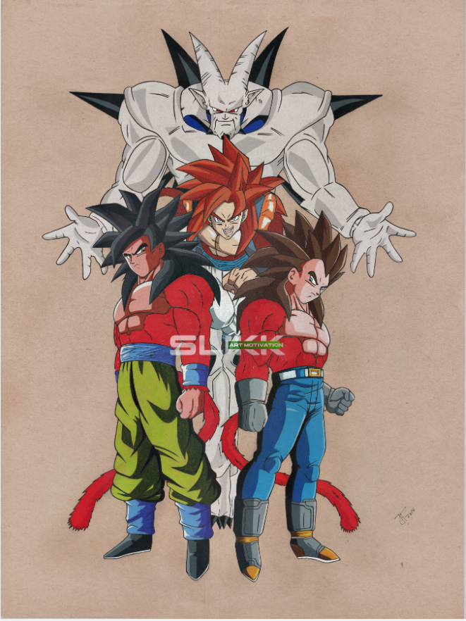 DrgonBall SSJ4 Poster